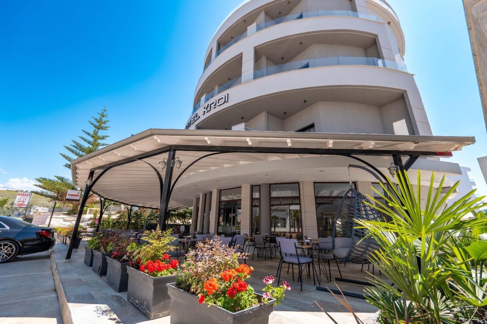Hotel Kroi Ksamil Eksteriør bilde