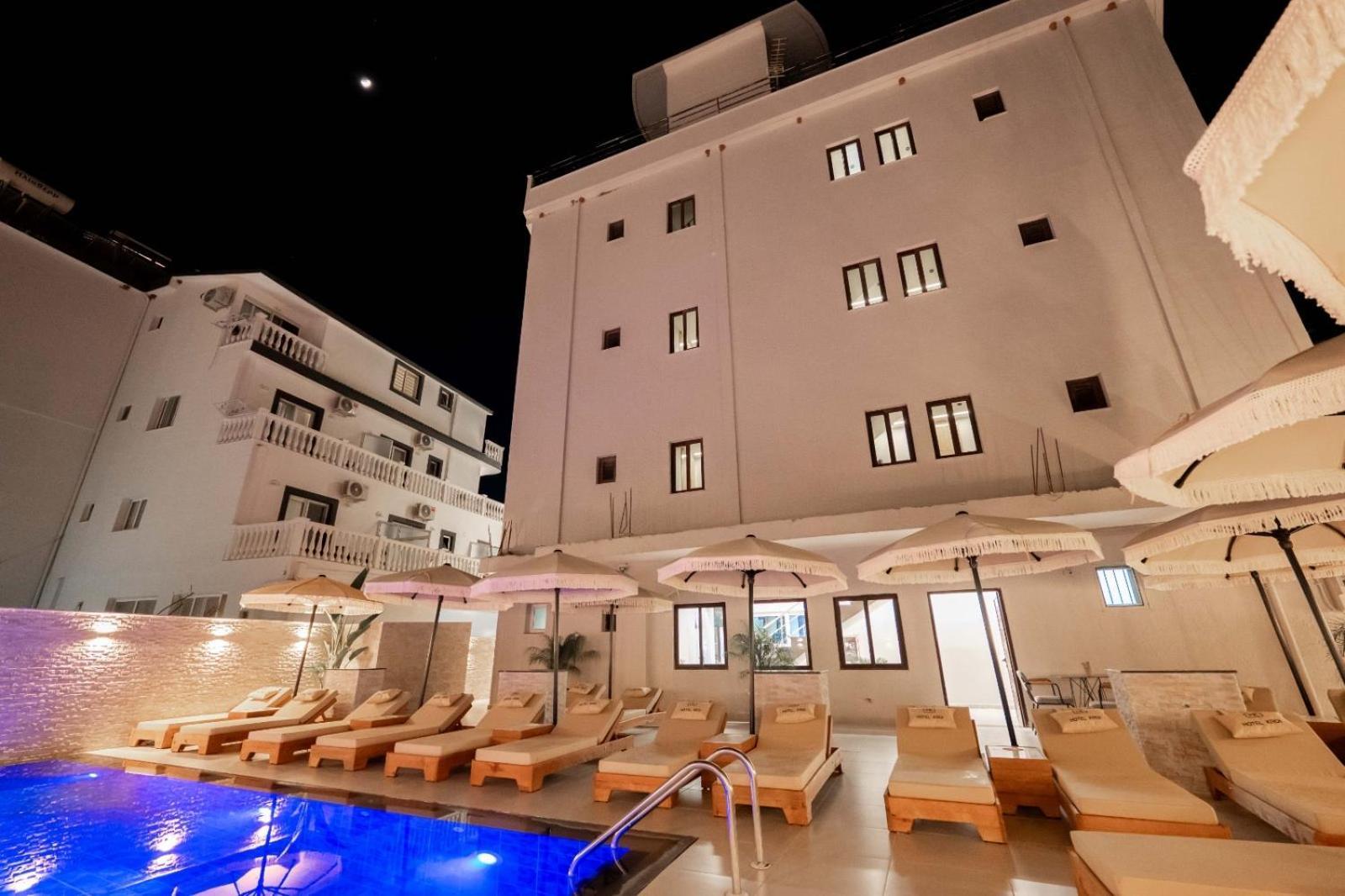 Hotel Kroi Ksamil Eksteriør bilde